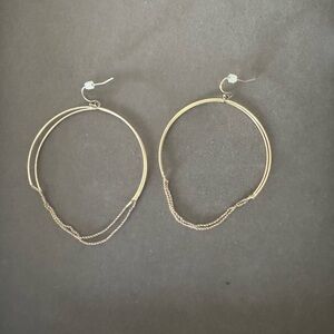 Elegant Gold Hoop Earrings